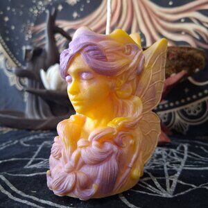 Aurelia Fairy Pillar Candle